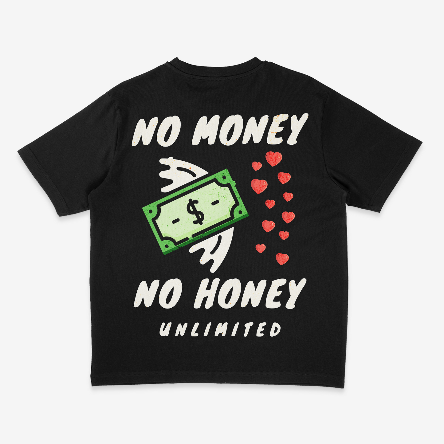 Camiseta Pesada Money Unlimited