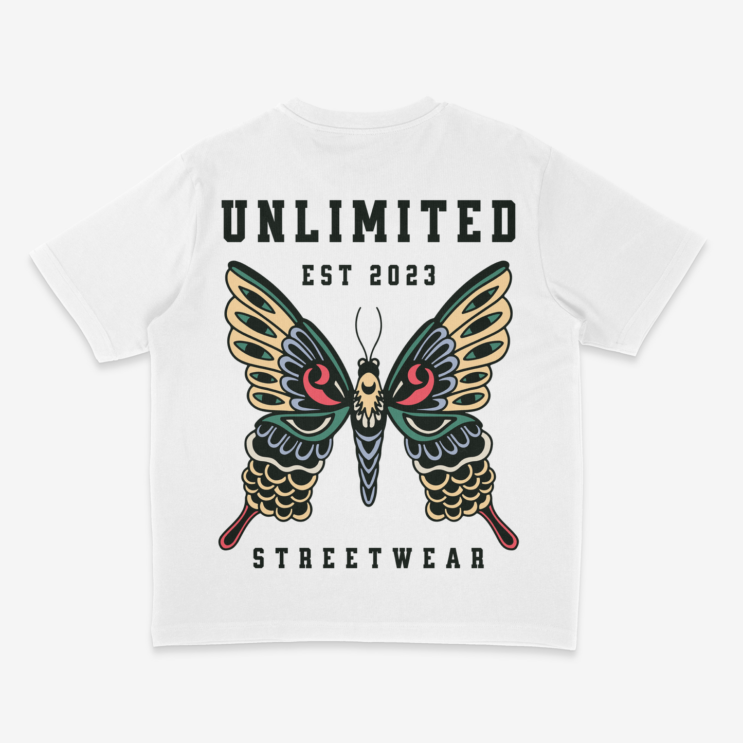 Maglietta Pesante Butterfly Unlimited